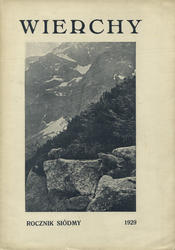 Wierchy. R. 7 (1929).