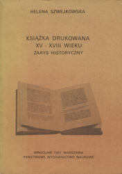 Książka drukowana XV-XVIII wieku.