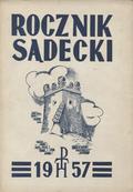 Rocznik Sądecki. T. 3 (1957).