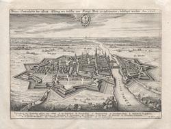Wahre Contrafactur der Statt Elbing wie dieselbe von Konigl: Maij: zu Schweden etc. befestiget worden. Anno 1626.