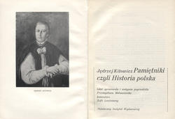Pamiętniki czyli Historia polska.