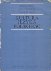 Kultura języka polskiego. [T. 1].