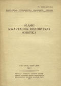 Śląski Kwartalnik Historyczny Sobótka. R. 34 (1979), nr 3.