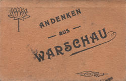 Andenken aus Warschau.