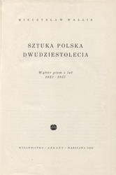 Sztuka polska dwudziestolecia.
