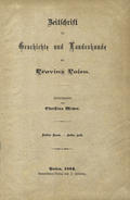 Zeitschrift für Geschichte und Landeskunde der Provinz Posen. Bd. 3 (1884).