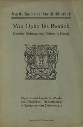 Von Opitz bis Reinick.