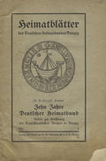 Strunk Hermann – Zehn Jahre Deutscher Heimatbund.