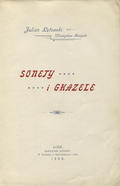 Łętowski Julian – Sonety i ghazele.