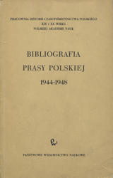 Bibliografia prasy polskiej 1944-1948.