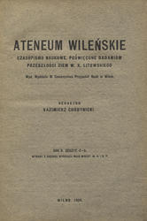 Ateneum Wileńskie. R. 2 (1924), z. 5-6, 7-8.
