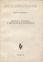Nieznane polonica w bibliotekach szwedzkich.