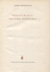 Bibliografia Historii Poznania.