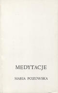 Pozowska Maria – Medytacje.