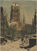 [Gdańsk] Bendrat, Arthur (1872-1914) – Sankt Marien in Danzig.