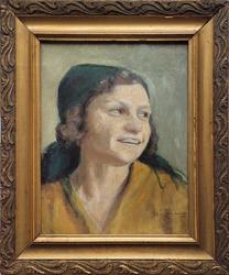 Dziewczyna w chuście.