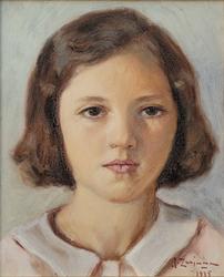 Portret dziewczynki.