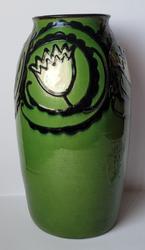 Wazon ceramiczny, secesyjny, firma Tonwerke Kandern.