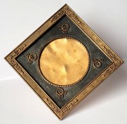 Ramka z brązu do zdjęć, w stylu empire, Francja, XIX w.