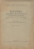 Roczniki Dziejów Społecznych i Gospodarczych. T. 15 (1953).