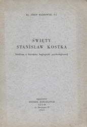 Święty Stanisław Kostka.