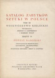 Powiat radomski.