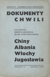 Dokumenty Chwili. Z. 1 (jesień 1962).
