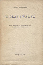 W głąb i wzwyż.