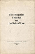 The Hungarian situation and the rule of law.