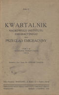 Kwartalnik Naukowego Instytutu Emigracyjnego oraz Przegląd Emigracyjny. R. 4 (1929), t. 1/2-3/4 [w 2 vol.].
