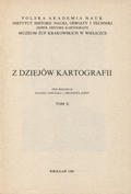 Z dziejów kartografii. T. 2.