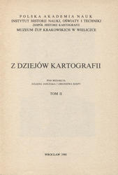 Z dziejów kartografii. T. 2.