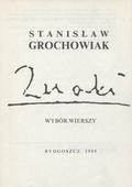 Grochowiak Stanisław – Znaki.