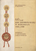 60 lat Izby Rzemieślniczej w Bydgoszczy 1920-1980.