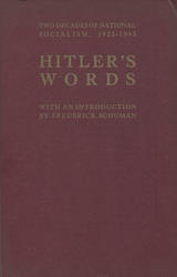 Hitler’s words.