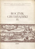 Rocznik Grudziądzki. T. 9 (1985).