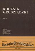 Rocznik Grudziądzki. T. 11 (1994).