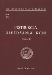 Instrukcja ujeżdżania koni. Cz. 2.
