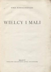 Wielcy i mali.
