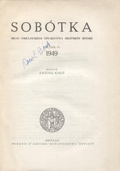 Sobótka. R. 4 (1949).