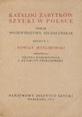 Katalog Zabytków Sztuki w Polsce : Powiat myśliborski.