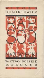 Rapsod mazowiecki.