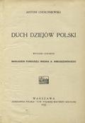 Chołoniewski Antoni – Duch dziejów Polski.