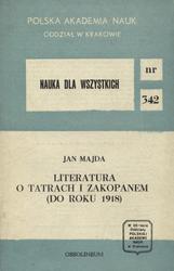 Literatura o Tatrach i Zakopanem (do roku 1918).