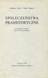 Społeczeństwa prahistoryczne.