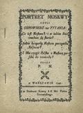 Makulski Franciszek Jaxa – Portret Moskwy.