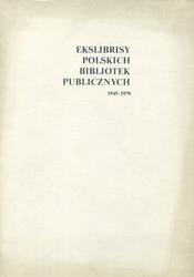 Ekslibrisy polskich bibliotek publicznych : 1945-1978.