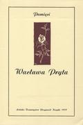 Pamięci Wacława Pryta.