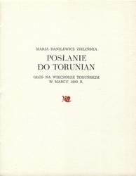 Posłanie do torunian.