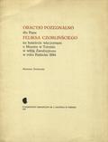 Derdowski Hieronim – Oracyjo pozegnalno dlo Pana Feliksa Czorlińściego...